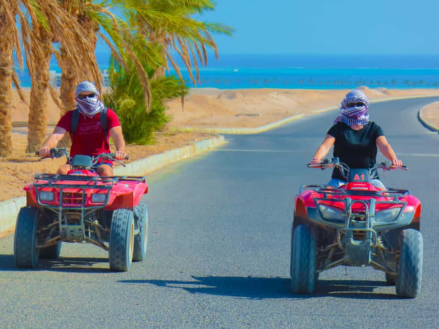 Hurghada: ATV Safari Tour with Camel Ride - Safety, clothing, and age limits