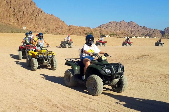 Hurghada Desert Safari Experience, ATV Quad, Camel Ride & Dinner - What the $21 price really covers