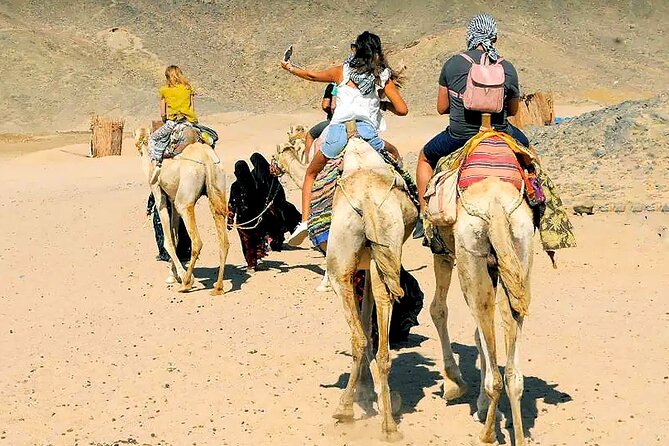 Hurghada Desert Safari Experience, ATV Quad, Camel Ride & Dinner - The 45-minute ATV ride across the sand
