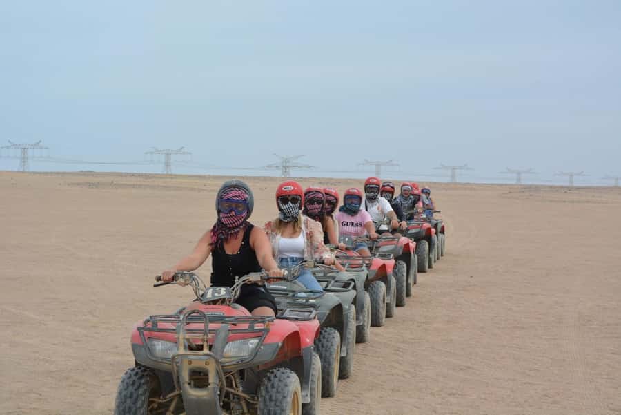 Hurghada: Quad and Buggy Safari with Dinner and Show - The 15-minute buggy section