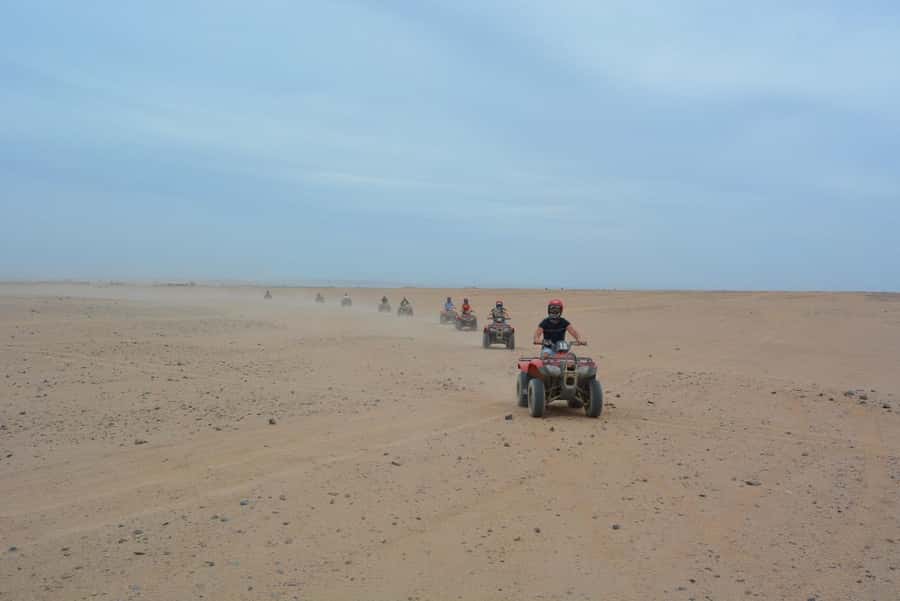 Hurghada: Quad and Buggy Safari with Dinner and Show - Dinner: plentiful, simple, and useful after the ride