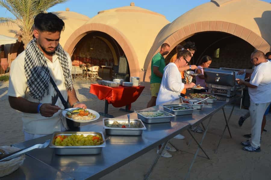 Hurghada: Quad Bike, Buggy, Jeep Safari, Camel Ride & Dinner - Sunset on the return route