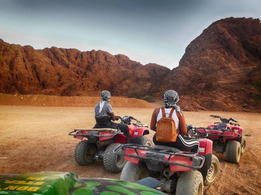 Hurghada: Quad Bike, Sea, Camel, Safari, Stargazing & Dinner - Dinner, Music, and the Desert Camp