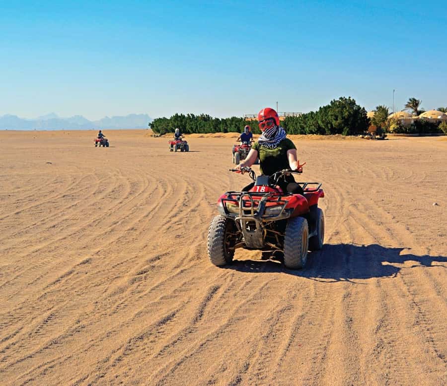 Hurghada: Safari Jeep, Quad, Buggy, Camel Ride & BBQ Dinner - Who will enjoy this most