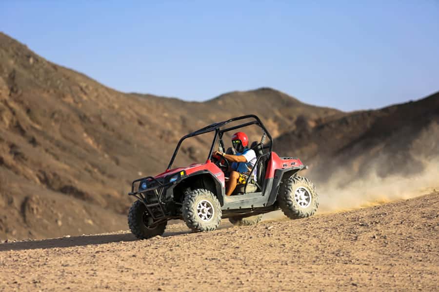Hurghada: Sunset Desert Safari by Dune Buggy - Leaving Hurghada for the open desert
