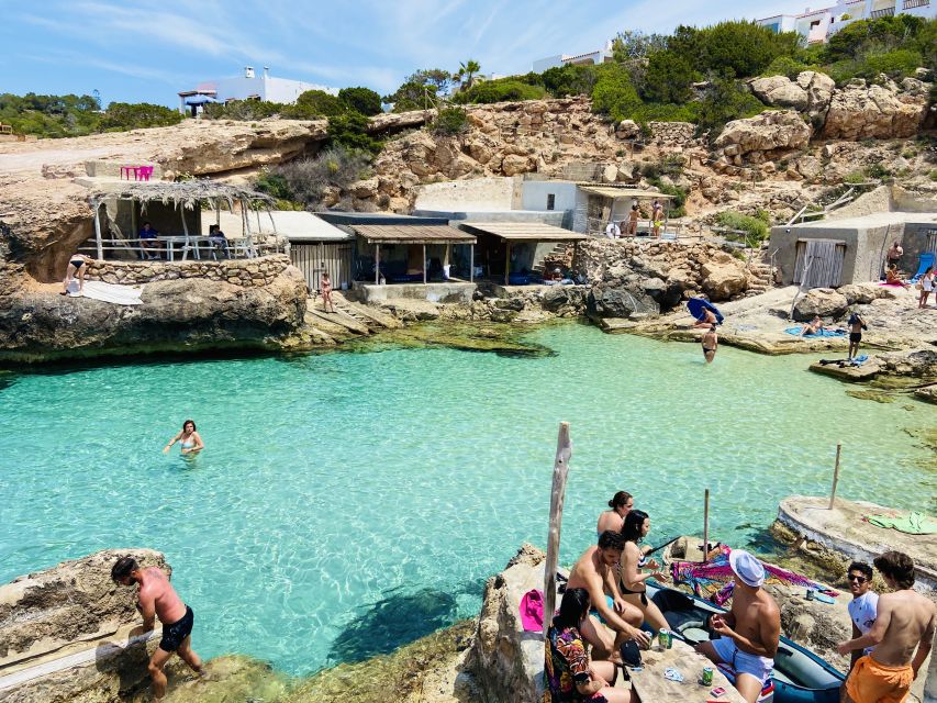 Ibiza Safari Private – Hidden Beaches, Caves & Snorkeling - The abandoned Festival Club