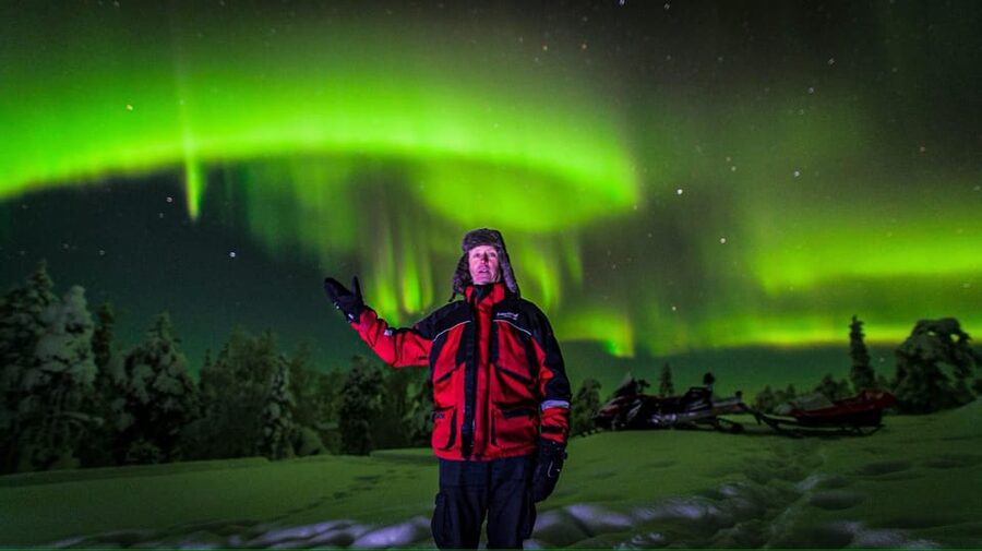 Inari: Northern Lights Hunt Snowmobile Safari - What the five-hour night actually feels like