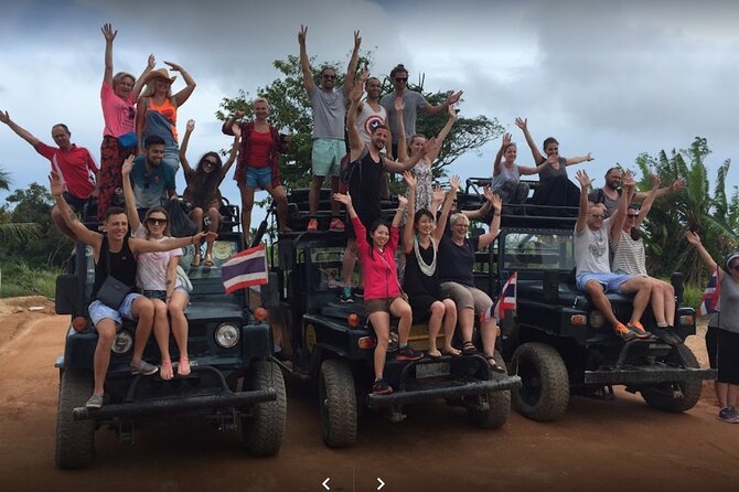 JEEP JUNGLE SAFARI Around Koh Samui(Eco Friendly)including Lunch - Wat Khunaram and the mummified monk
