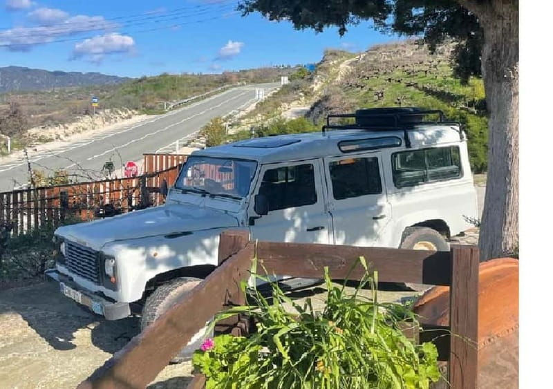 Jeep safari in Troodos, Afrotide's rock, Cyprus - Wine at Nelion Winery