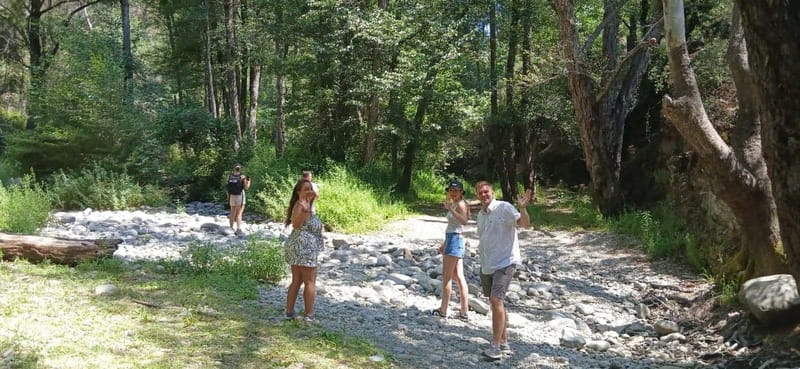 Jeep safari in Troodos, Afrotide's rock, Cyprus - Foini lukuma and Chantara Waterfall