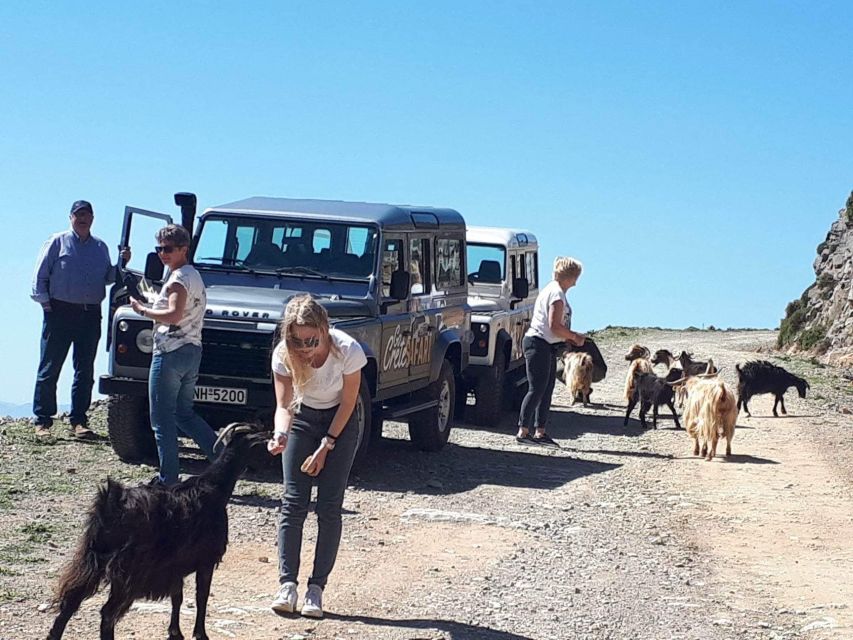 Jeep Safari tour Discover The Secrets Of The Southern Crete - Aposelemis Dam begins the day with a wide view