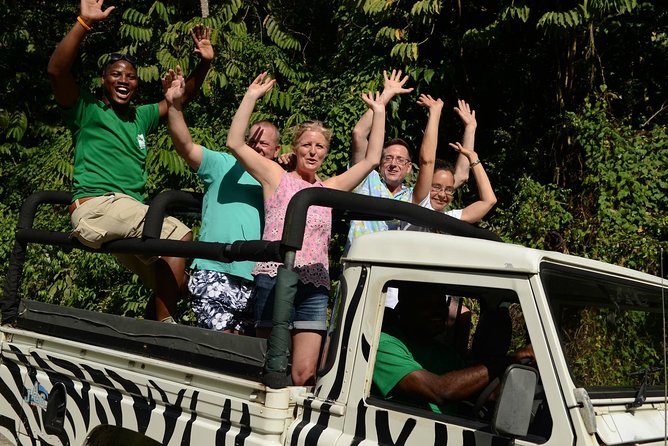Jeep & Zip Safari St. Lucia From Castries - Riding from Castries in an open-top jeep
