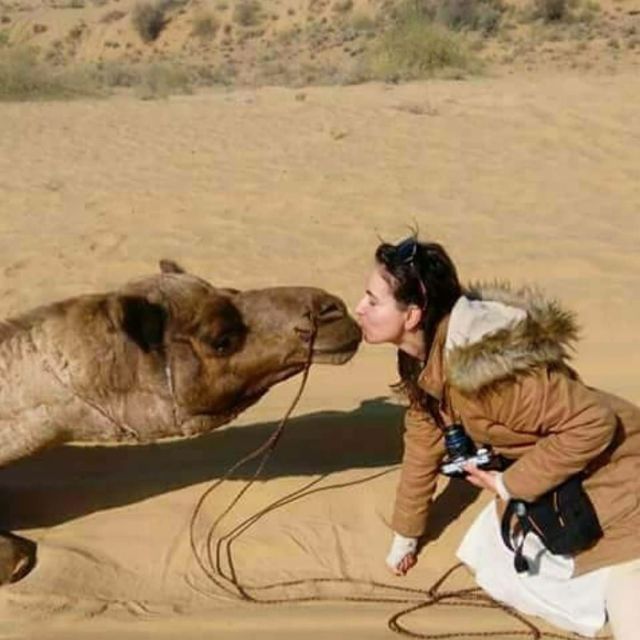 Jodhpur: Desert Camel and Jeep Safari with Traditional Food - A homemade Marwari vegetarian meal
