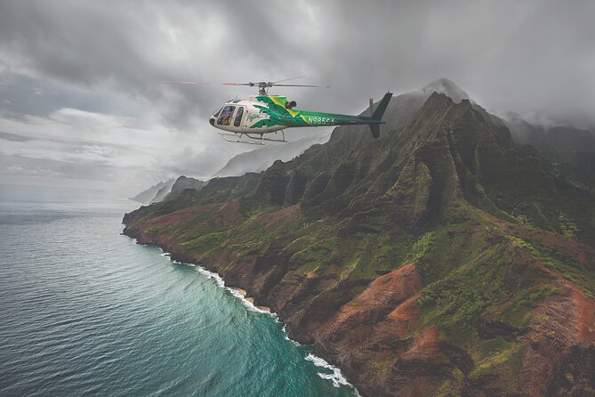 Kauai Deluxe Waterfall Safari: Helicopter Tour - The Na Pali Coast from the air