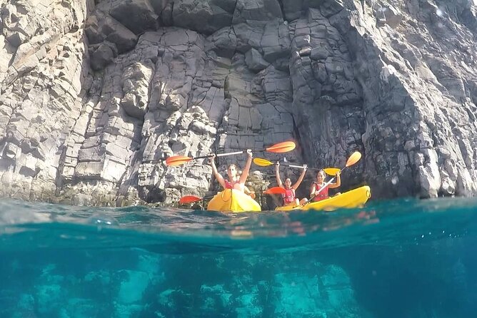 Kayak Safari with Dolphin and Turtle Watching in Guaza - Palmar Cave and the rocky coast
