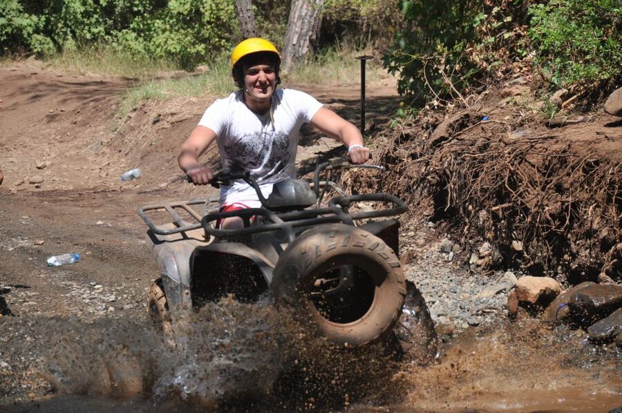 Kemer: Forest, Mud, and Streams Quad Safari Tour with Pickup - Quick points to know