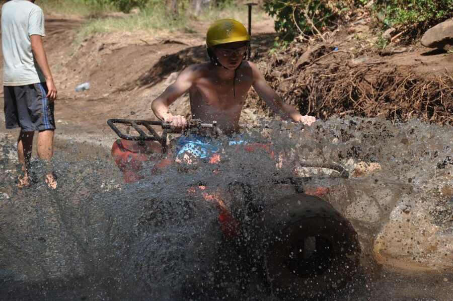Kemer: Forest, Mud, and Streams Quad Safari Tour with Pickup - The 20-minute trip out of Kemer