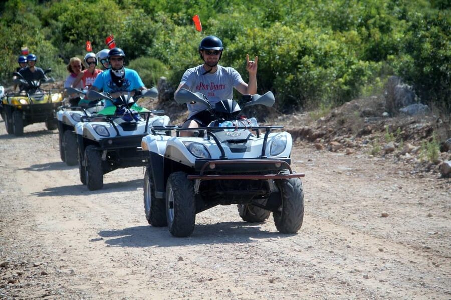 Kemer: Quad Safari Experience - The Göynük Canyon break