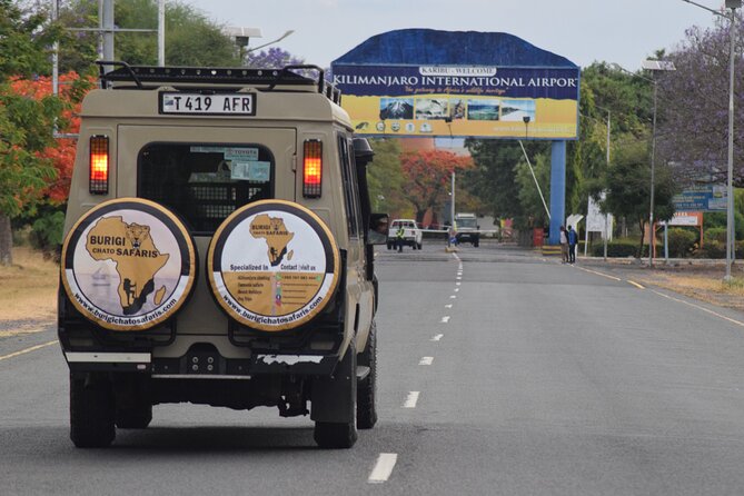 Kilimanjaro Airport Transfer | Pick Up & Drop up | With BURIGI CHATO SAFARIS LTD - The people and service style