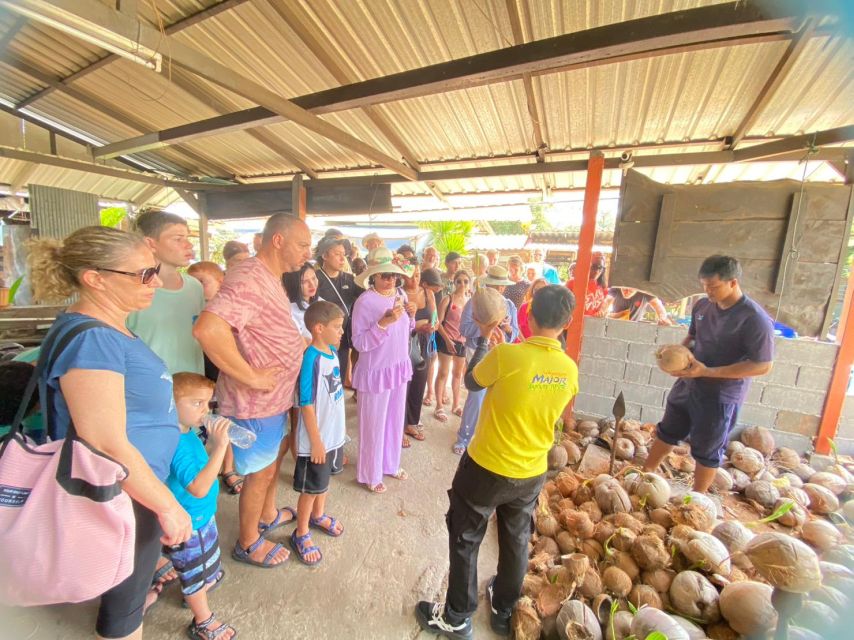 Koh Samui: 4x4 Sightseeing Safari & Elephant Sanctuary Tour - Preparing food for elephants