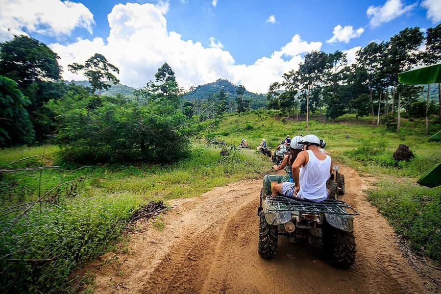 Koh Samui: ATV Quad Bike Safari Tour - The one-hour ride: a compact taste of the jungle