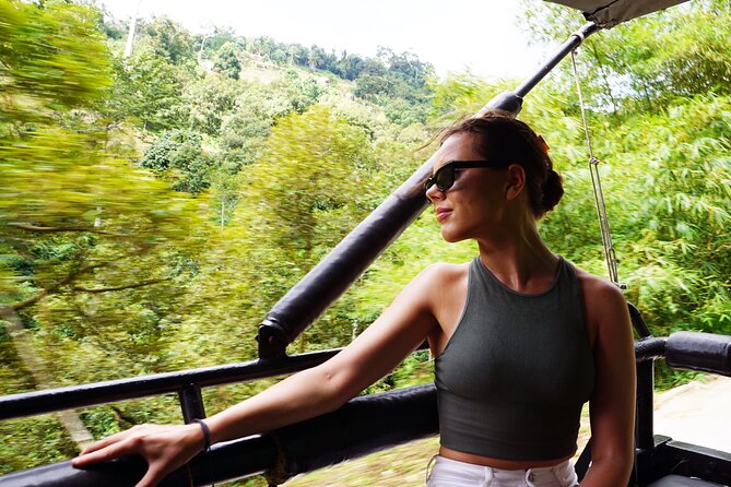 Koh Samui Jungle Safari By JEEP With MR.UNG (Including Lunch) - The hilltop Buddha and island views