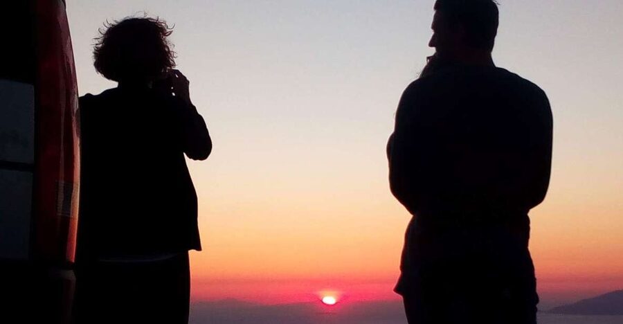 Kos: Sunset safari with driver and dinner - Riding toward Mount Dikaios