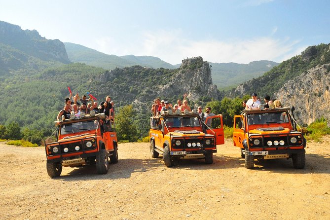 Kusadasi Jeep Safari Adventure w/LUNCH from Kusadasi Hotels&PORT - Water fights, music, and Turkish dancing