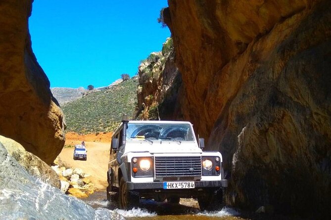 Land Rover Safari: Tripitis Gorge and Beach, South Crete - Loukia offers a taste of village life