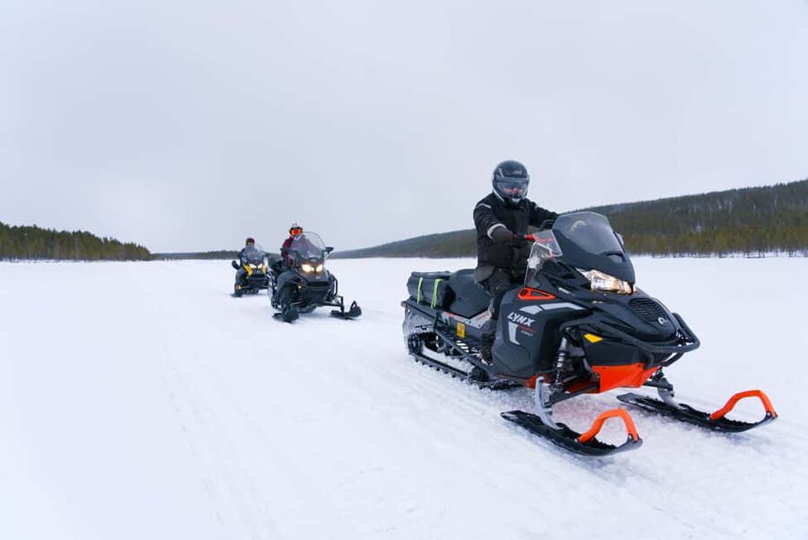 Levi: 2.5-Hour Snowmobile Safari (option to buy 360 video) - Starting at Levi Tourist Information