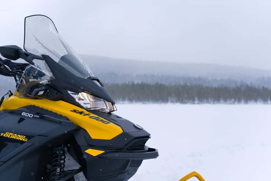 Levi: 2.5-Hour Snowmobile Safari (option to buy 360 video) - Reindeer, children, and who should book