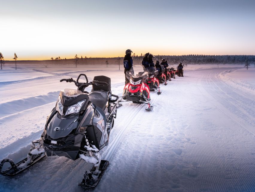 Levi: 3 Hour Snowmobile Safari Around Levi with Coffee Break - Cold-weather clothing is not optional