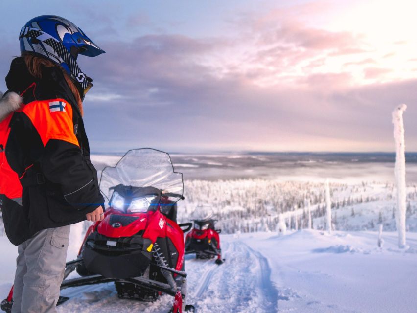 Levi: 4 Hour Snowmobile Safari to the Fells in Levi - From Myllyjoentie 2 to the first forest tracks