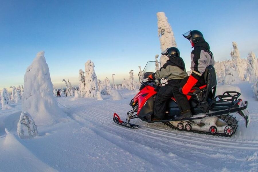 Levi: Lapland Family Snowmobile Safari - Guide quality and group atmosphere