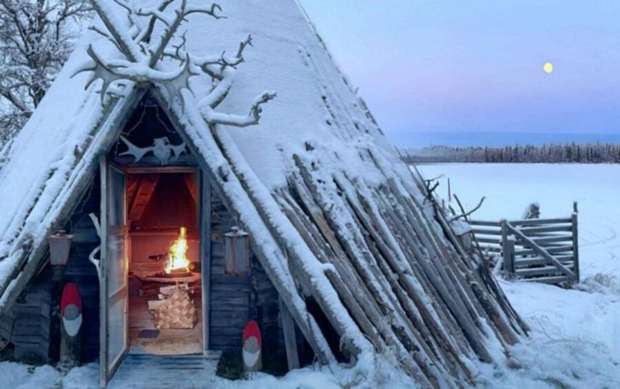 Levi: Lapland Reindeer Safari - What Happens When Snow Is Poor