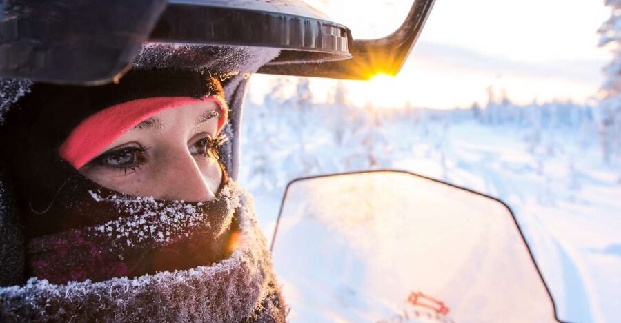 Levi: Snowmobile Safari for Adults - Three hours through Levi’s winter wilderness
