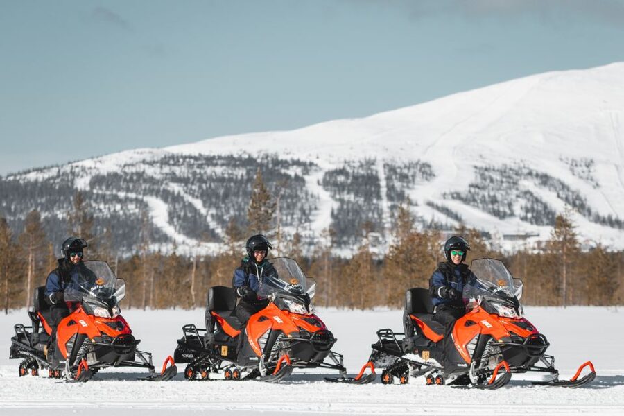 Levi: Snowmobile Safari for Adults - Hot drinks in the snowy silence