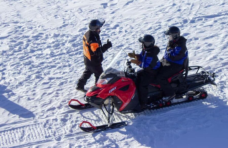 Levi: Snowmobile Safari to the Levi Nature - Following the forest trails