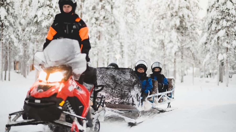Levi: Snowmobile Safari to the Levi Nature - Meeting at Myllyjoentie 2