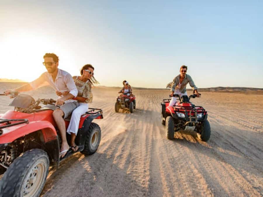 Luxor: Quad Bike Safari Experience - One hour among sand and mountains