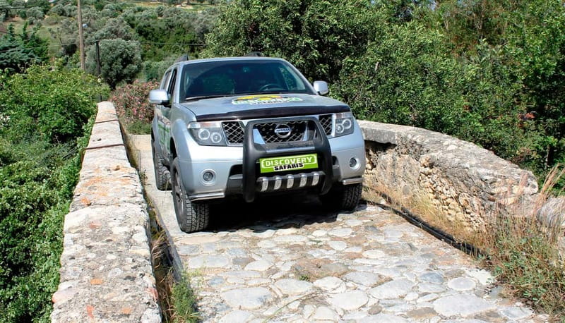 Luxury Jeep Safari to South Coast, Palm Beach and Canyons - Preveli Palm Beach and the walk down