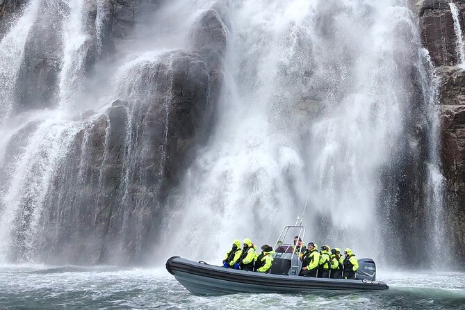 Lysefjord RIB Safari from Stavanger - Pulpit Rock from sea level