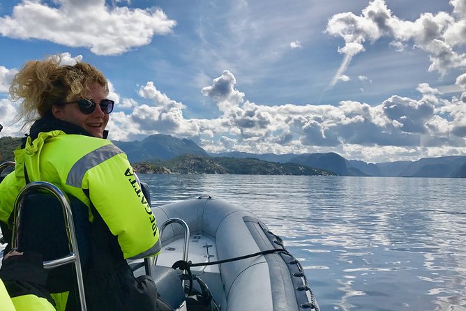Lysefjord RIB Safari from Stavanger - Guides, stories, and music on the water