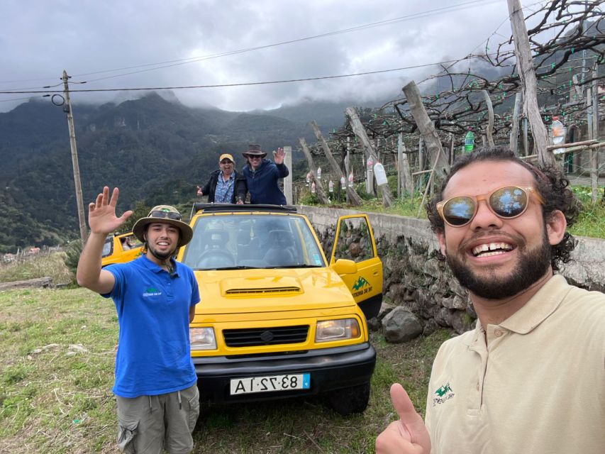 Madeira: Wine Tasting Guided Tour, Jeep Safari, & Viewpoints - Crossing the Serra de Água valley by 4x4