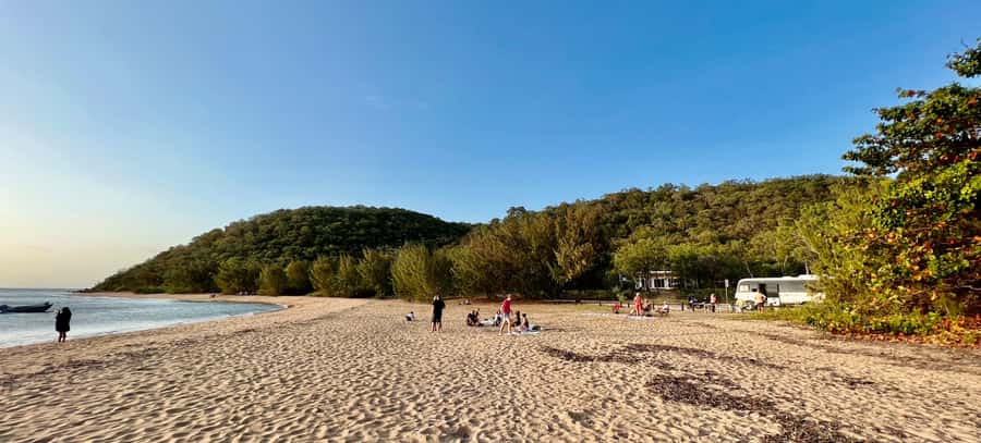 Magnetic Island: West Point Sunset Safari Bus Tour - West Point gives sunset a quieter setting