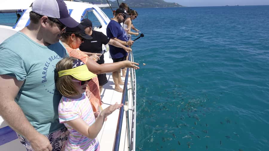 Mahe: St.Anne Marine National Park Reef Safari with Lunch - Pickup from Mahé and boarding the Anahita