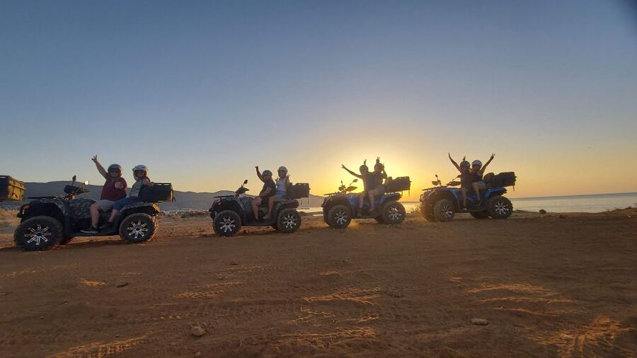 Malia: Off-Road Quad Safari Evening Tour / optional transfer - Starting in Malia with a 30-minute safety lesson