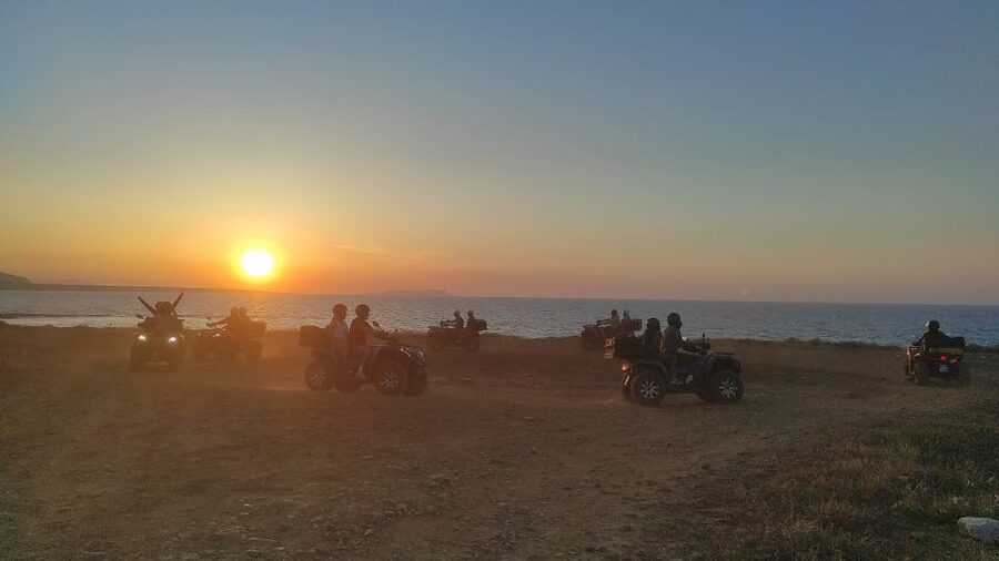 Malia: Off-Road Quad Safari Evening Tour / optional transfer - The olive oil factory and a taste of Crete