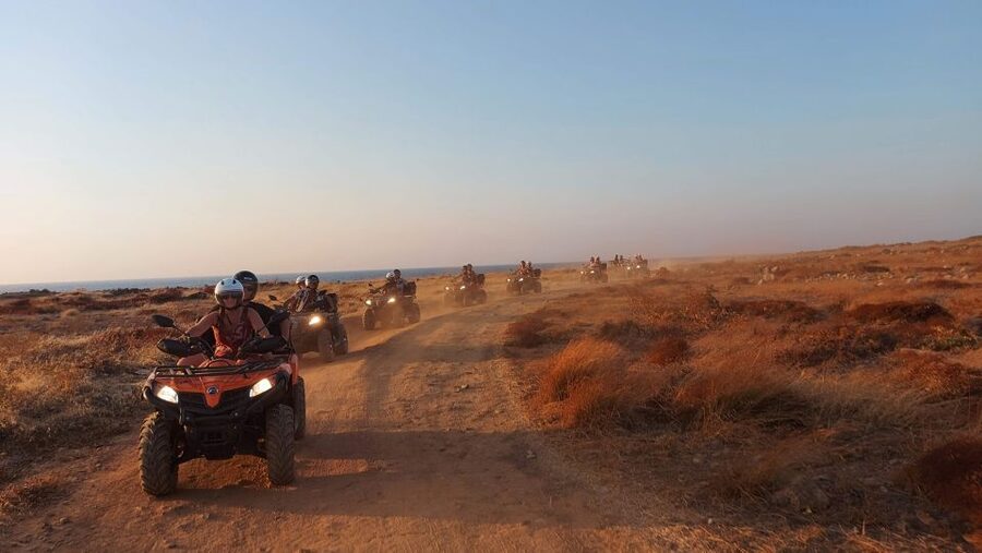 Malia: Off-Road Quad Safari Evening Tour / optional transfer - Sissi for a slower half-hour