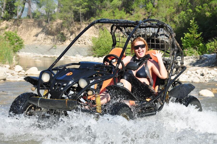 Marmaris: Buggy Safari with Water Fight & Transfer - One hour through woods, water, and mud